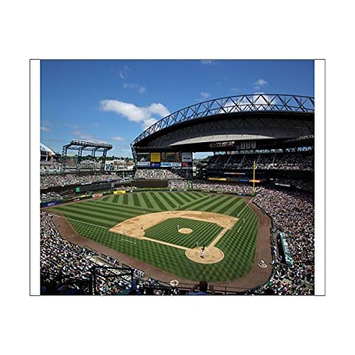 10x8 Print of WA, Seattle, Safeco Field, Mariners baseball game (5788798)
