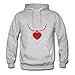 Customizable Necklace Sweatshirts Grey X-small Women