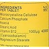 Veganicity B12 1000µg Heart Health Supplement - 90 Tablets - Image 3