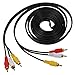 Produktbild Cikuso Cikuso (R) Triple 3 Male RCA Audio Video DVD TV AV 2.7M Kabel