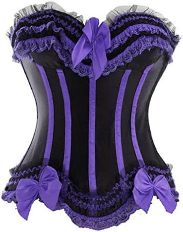 Classic Striped Corset Waist Shape Bustiers Clubwear