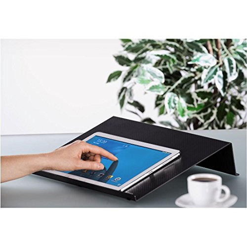 Hama Laptopst  nder Kochbuchst  nder in Carbonoptik  Laptophalter f  r Notebooks  Laptops  Tablet  eBook-Reader  Notenhefte und B  cher  rutschfeste G