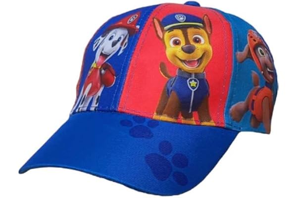 ILS I LOVE SHOPPING Chapeau avec visière Garçon/Enfant Casquette de Baseball Réglable, Paw Patrol, taille unique
