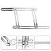 Produktbild Interlink Edelstahl Angle-izer Vorlage Werkzeug Lineal Winkel Zollstock Multi Winkelmesser Handwerker