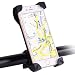 Produktbild Awnic Smartphone Fahrradhalterung, Handyhalterung Fahrrad rutschfest Universal für Handys von 3,5 '' bis 6,5" iPhone 5s / 6 / 6Plus / 7 Samsung Galaxy J5 / J3 / A5 usw