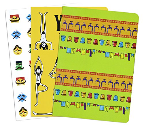 Axta UNRULED Notebooks Set of 3 (A5 size)