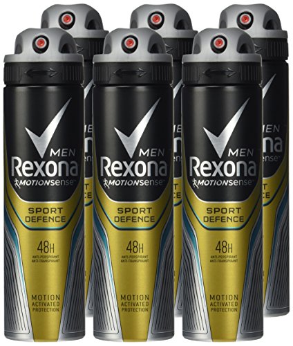 Rexona Men Deospray Sport Defence Anti-Transpirant, 6er Pack (6x 150 ml) - 2