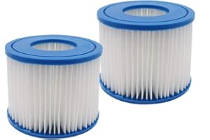 WuYan Replacement Hot Tub Filter Cartridge for Best-way for Flowclear Size VI Replacement Filter Cartridge for Miami for Vegas for Palm Springs Paris (1 x Twin Pack)