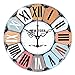 Produktbild W-xiao uhr Wanduhr mit römischer Ziffer/runde Wanduhr, einfache Heimtextilienuhr, geeignet für Wohnzimmer, Schlafzimmer, Küche