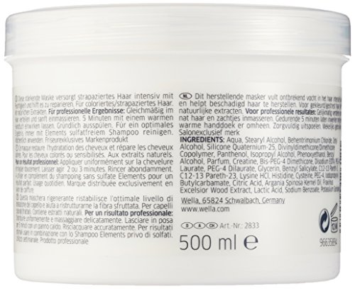 Wella Elements stärkende Maske, 1er Pack (1 x 0.5 l) - 2
