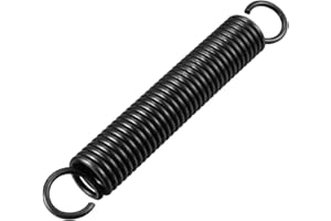 UXCELL sourcing map Ressort de Traction Ressort de Tension Ressorts d'Extension 2.5mm Fil Dia, 18mm OD, 125mm Libre Longueur Ressort Acier Petit Double Crochet
