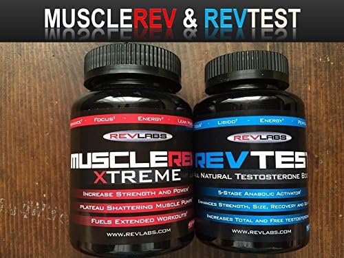 RevLabs MUSCLEREV XTREME 45 Capsules &amp; REVTEST 90 Capsules