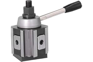 EVTSCAN, última herramienta de cambio rápido, torno de postes, soporte de torneado de columna tipo pistón AXA, 6-12 pulgadas, CNC 250-100