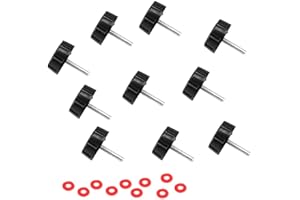 Tiuimk Lot de 10 vis de rechange pour moulinets de pêche 2 mm