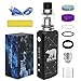 Produktbild E Zigarette Starterset Box Mod Kit FREDEST 7-80W TC 2500 mAh Akku 0.2ohm 2.0ml Top Refill Verdampfer Tank 18650 Batterie E Shisha Vape Set Ohne Nikotin Bären Elektrische Zigaretten Schwarz