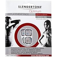 Slendertone Optimum - Juego de 4 electrodos unisex, 5 x 5 cm