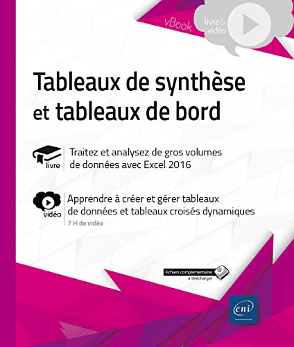 Tableaux de synthèse et tableaux de bord 
