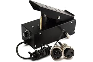 SUSEMSE Welder Foot Pedal 2+3 Pin for TIG Welding Machines Power Foot Plate Control Equipment