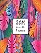 Produktbild 2019: Schedule Organizer Beautiful colorful halo Lovely tropical background with flat design Cover Monthly and Weekly Calendar To do List Top goal and Focus (Planner 2019, Band 20)