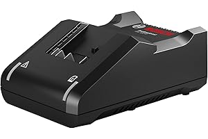 Bosch Professional El cargador rápido multivoltaje GAL 18V-40 (universal, se puede utilizar con todas las herramientas profesionales sin cable de 18 V de Bosch, accesorios para herramientas sin cable)