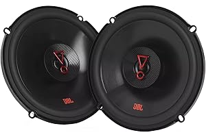JBL Ensemble de haut-parleurs de voiture à 2 voies Stage3 627F 16 cm - Haut-parleurs Harman Kardon 225 watts - Grand système stéréo Auto HiFi en 2 pièces - 160 mm - 6,5 pouces sans couvercle