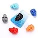 Nail Art Tip Decoration Skull Head Embellishement Crafts 12 Colors Box of Approx.60Pcs
