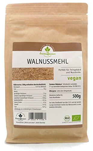Preisvergleich Produktbild Walnussmehl Bio 500 g