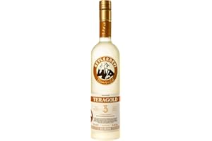 RAKI - Beylerbeyi Teragold Raki 70cl | Eau de Vie Turque Aromatisée à l'Anis - 100% Raisins Frais - Sans Sucres Ajoutés | Triple Distillation - Volume d'Alcool 45%