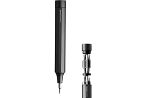 HOTO Precision Screwdriver Set, 24-in-1 Multi-Bit Screwdriver, Mini Hand Set with 12 Double End S2-Steel Bits, Ideal for Phone/Glasses/Watches/Laptop, Slate Grey