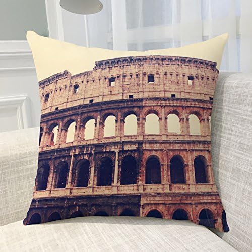 Colosseum patterned pillow sofa pillow cushions vehicle seat cushion pillow pillow cushions-N 45x45cm(18x18inch)VersionB