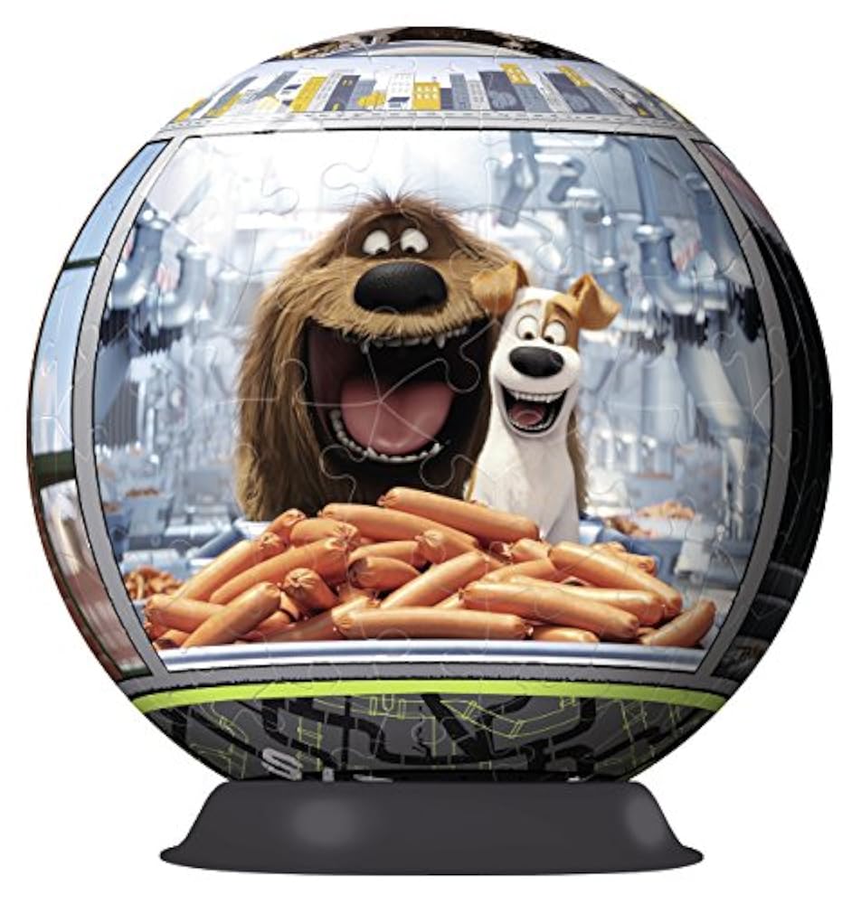 Кошка собака земля робот пазл мяч. The secret life of pets. набор пазлов ravensburger тайная жизнь домашних животных. пазл ravensburger жизнь домашних животных (10743), 100 дет.. 3 d пазл pet selfie.