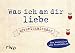Cover zum Buch Was ich an dir liebe: Adventskalender...