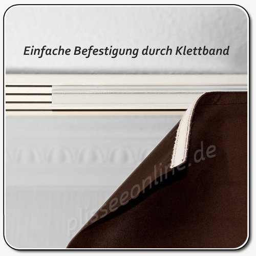 Flächenvorhang Schiebevorhang in vielen Farben und Muster 50cm x 260cm (6315 Schwarz Ranken-Muster) - 3
