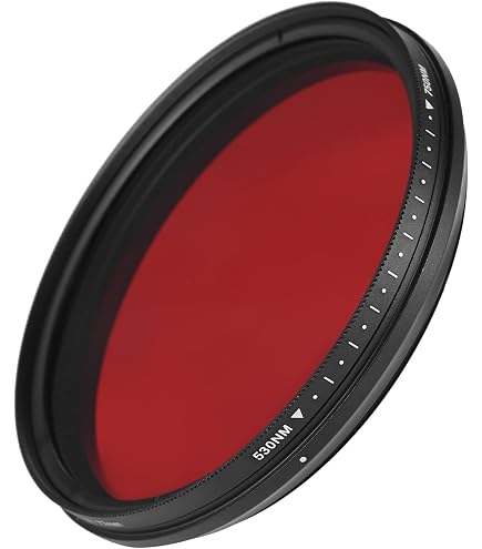 Filtre Infrarouge Hoya R72 Ø 52 Mm - Pour Photographie IR - Haute Qualité