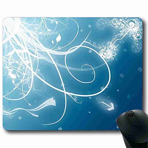 Verbessern blau Gummimatte Gaming Mouse Pad XL mit geringer Reibung Oberfläche Stoff natur 22 x 17,8 cm Maus Pad einfach zu tragen mp133081