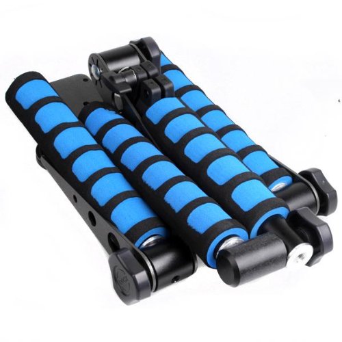 Pixtic - DSLR Rig   paule Stabilisateur Vid  o avec Support Poign  e pour les appareils photo reflex Canon EOS 5D 5DII 50D 60D 500D 550D 1000D 700D Nikon D80 D90 D200 D300 D3000 D3100 D5100 D7000 Sony Alpha A200 A300 A350 A450 A500 A700 A900 A550 et cam  scope professionnels avec nombreux accessoires