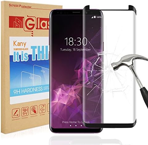 Kany Samsung Galaxy S9 Screen Protector, 0.25 mm 9H Hard Glass Protective Foil Display Protective Glass for Samsung Galaxy S9