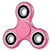 Produktbild Fidget Spinner Tri (dreifach) Anti-Stress Hand Finger Kreisel Spielzeug mit [High-Speed Keramik-Kugellager] zur Entspannung, gegen Nervosität, zum Stress-Abbau und Konzentration in Pink von wortek