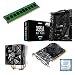 Produktbild one Aufrüstkit · Intel Core i7-6900X, 8 x 3.70 GHz · 2 GB NVIDIA GeForce GTX 1050 · 8 GB DDR4 RAM · MSI X99A SLI Plus · Aufrüstset · Mainboard Bundle · PC Tuning Kit