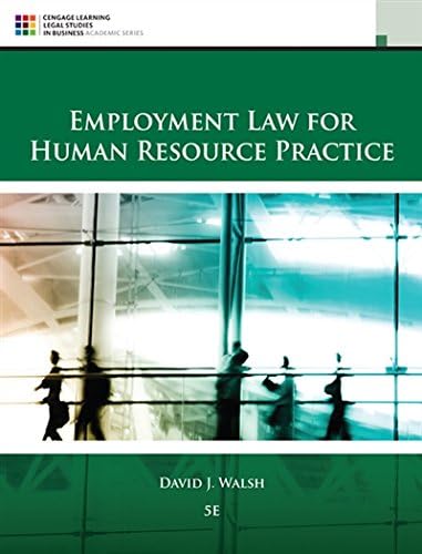 Employment Law for Human Resource Practice
