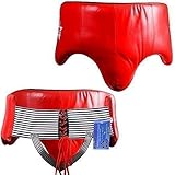MAXSTRENGTH ® Groin Guard Protector Rex Leather Kickboxing Martial Arts Training Boxing UFC Equipment Muay Thai MMA