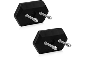 ChangXiang 2Pcs Stable Skateboard Deck Display High Loading Bearing Skateboard Rack Wall Mount Useful Horizontal Skateboard Hanger Hook for Skateboard Storage