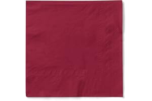Mank Tissue Servietten 40x40 cm ¼ Falz Premium Einweg-Serviette Papierserviette Dinner Serviette Uni Basic 100 Stück (Bordeaux, 40 x 40 cm)