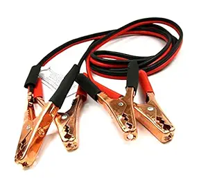 Auto Hub 500 Amp Copper Wired Jumper Cable for Vehicles - 7.5 Ft