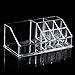 Teenxful Clear Acrylic Lipstick Holder Cosmetic Display Stand Makeup Organiser Jewellery Storage Case