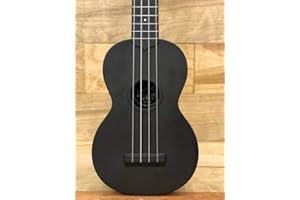 Kala Learn To Play Color Chord Ukulele Starter Kit - Includes a Color Chord Soprano Ukulele, logo tote bag, online lessons, tuner app, and booklet (KALA-LTP-SCC), Black Satin Mahogany