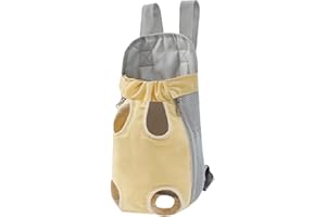 GOMICE Mochila transportadora para Perros,Mochila para Mascotas para Gatos | Portador de Pecho para Gatos Legs out - Mochila para Cachorros Head-out, transportador Delantero y Trasero para Perros