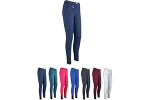 RL24 - Kinder-Reithose Flex Basicline | Reiterhose für Mädchen & Jungen | Silikon-Vollbesatzreithose | hautfreundlich, atmungsaktiv & elastisch | Reitleggings für Kinder | Unisex Reitbekleidung