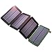 Price comparison product image X-DRAGON Solar Charger 10000mAh Foldable Solar Panel Power Bank Dual USB Battery Charger for iPhone, Samsung Galaxy, ipad and More(Green)