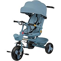 Kinderwagen 0-25 Kg Grau/Schwarz - Leicht & Kompakt Mit UV-Schutz